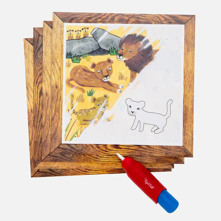 MAGIC PAINTING WORLD - SAFARI ADVENTURES by TIGER TRIBE - The Playful Collective