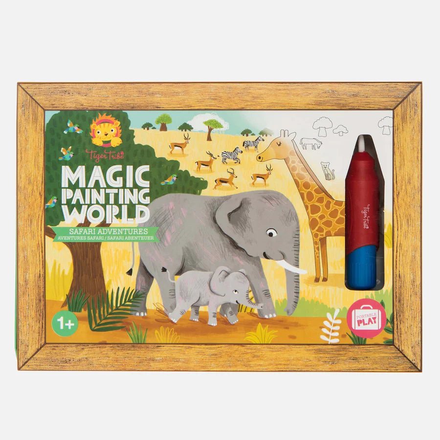 MAGIC PAINTING WORLD - SAFARI ADVENTURES by TIGER TRIBE - The Playful Collective