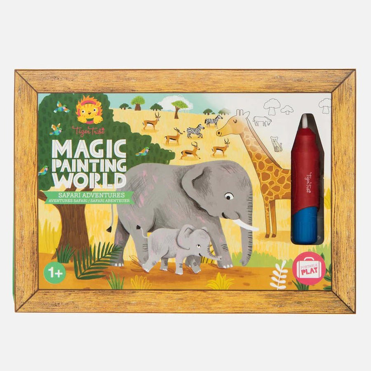 MAGIC PAINTING WORLD - SAFARI ADVENTURES by TIGER TRIBE - The Playful Collective