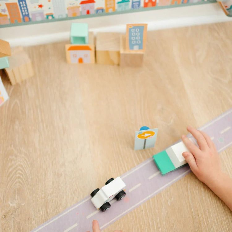 MAGIC PLAYBOOK | PRETEND PLAY PASTEL COLOURED ROAD TAPE (SET OF 4) by MAGIC PLAYBOOK - The Playful Collective