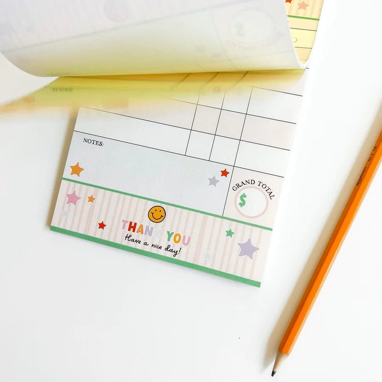 MAGIC PLAYBOOK | PRETEND PLAY RECEIPT NOTEPAD by MAGIC PLAYBOOK - The Playful Collective