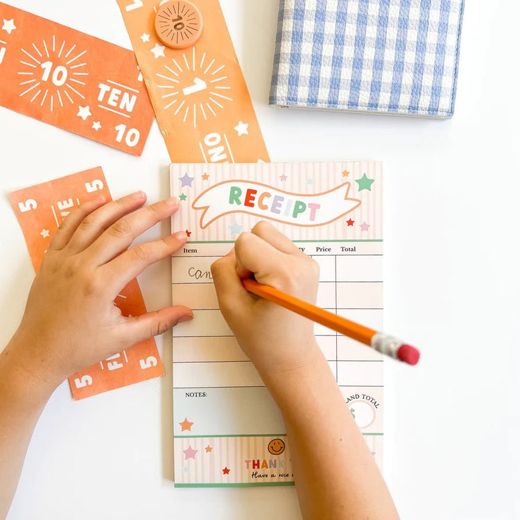 MAGIC PLAYBOOK | PRETEND PLAY RECEIPT NOTEPAD by MAGIC PLAYBOOK - The Playful Collective