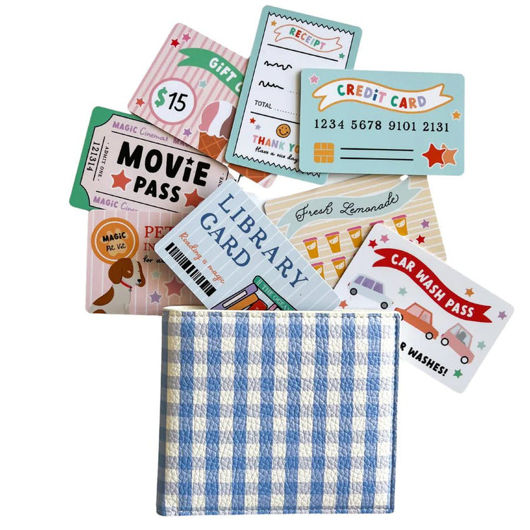 MAGIC PLAYBOOK | PRETEND PLAY WALLET & CREDIT CARD SET by MAGIC PLAYBOOK - The Playful Collective