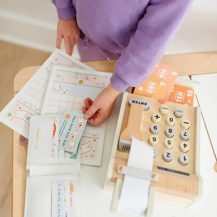 MAGIC PLAYBOOK | PRETEND PLAY WALLET & CREDIT CARD SET by MAGIC PLAYBOOK - The Playful Collective