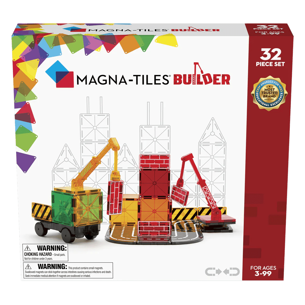 Magna-Tiles® Builder 32 Piece Set by Magna-Tiles® | The Playful Collective