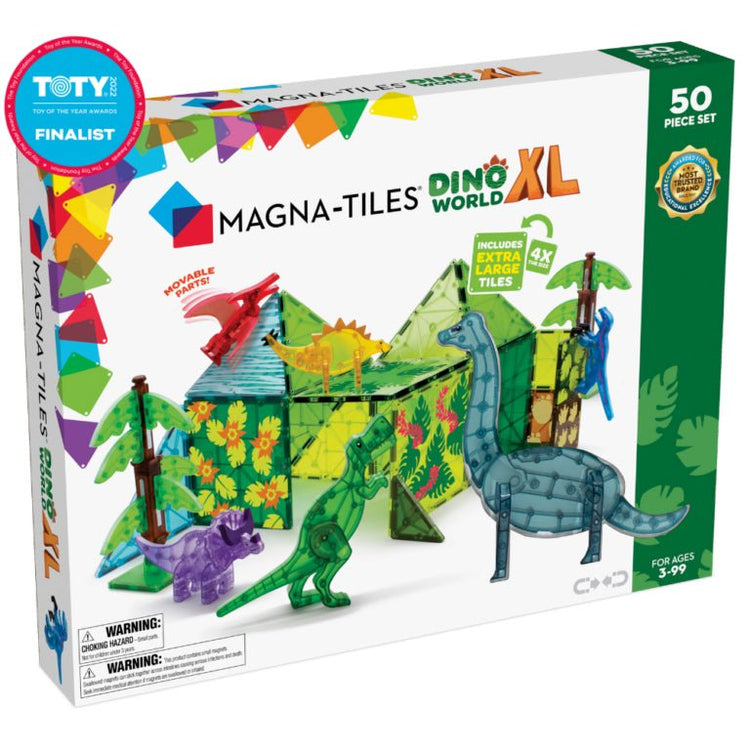 MAGNA-TILES | DINO WORLD XL - 50 PIECE SET *COMING SOON* by MAGNA-TILES - The Playful Collective
