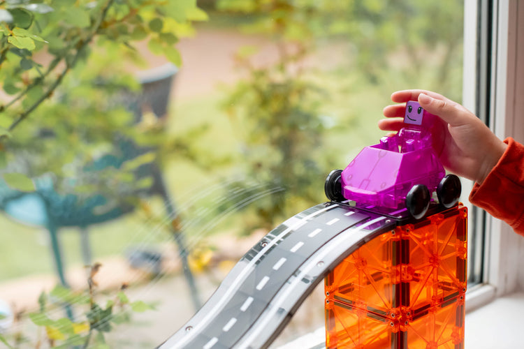 MAGNA-TILES | DOWNHILL DUO - 40 PIECE SET by MAGNA-TILES - The Playful Collective