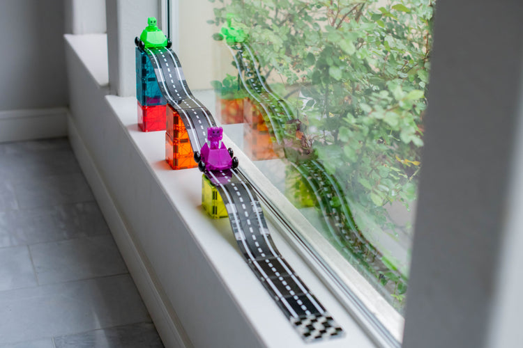 MAGNA-TILES | DOWNHILL DUO - 40 PIECE SET by MAGNA-TILES - The Playful Collective