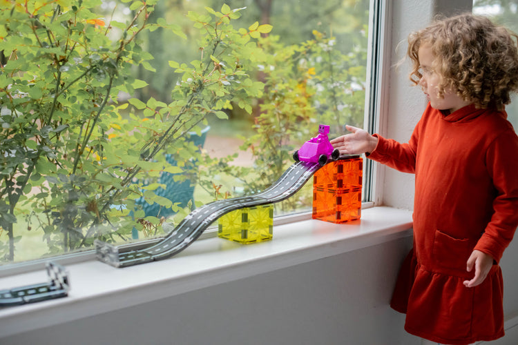 MAGNA-TILES | DOWNHILL DUO - 40 PIECE SET by MAGNA-TILES - The Playful Collective