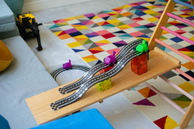 MAGNA-TILES | DOWNHILL DUO - 40 PIECE SET by MAGNA-TILES - The Playful Collective