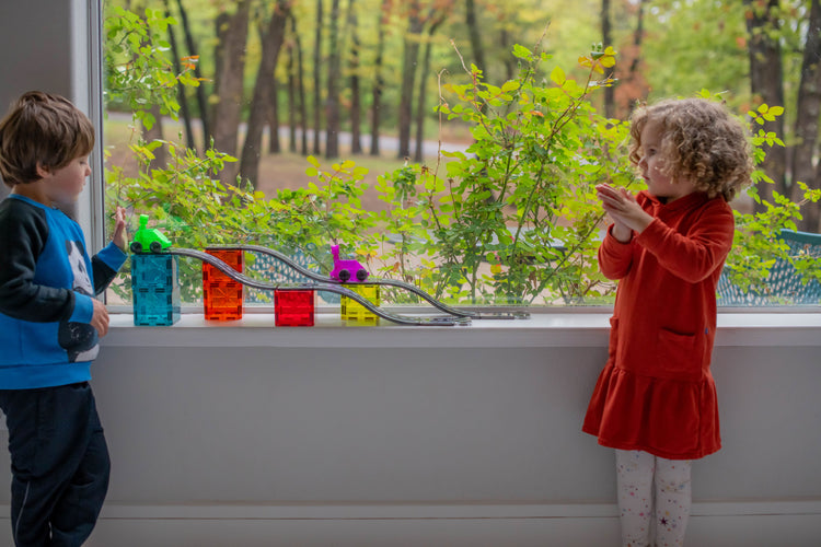 MAGNA-TILES | DOWNHILL DUO - 40 PIECE SET by MAGNA-TILES - The Playful Collective