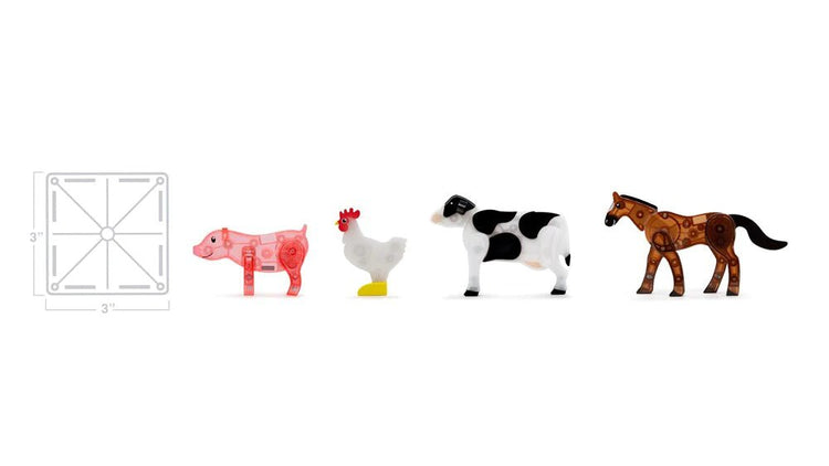 MAGNA-TILES | FARM ANIMALS - 25 PIECE SET *COMING SOON* by MAGNA-TILES - The Playful Collective