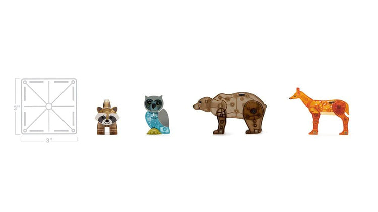 MAGNA-TILES | FOREST ANIMALS - 25 PIECE SET *COMING SOON* by MAGNA-TILES - The Playful Collective