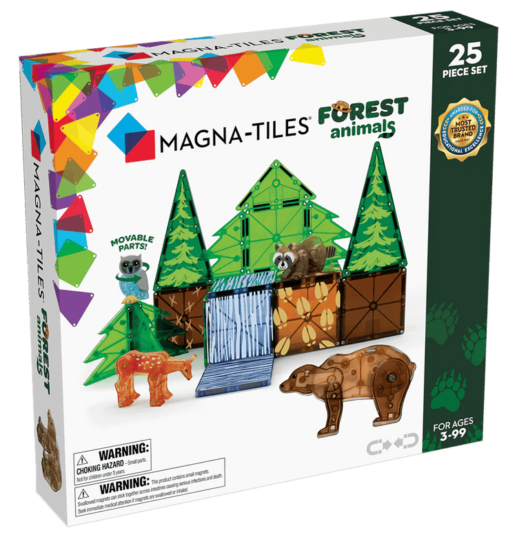 MAGNA-TILES | FOREST ANIMALS - 25 PIECE SET *COMING SOON* by MAGNA-TILES - The Playful Collective