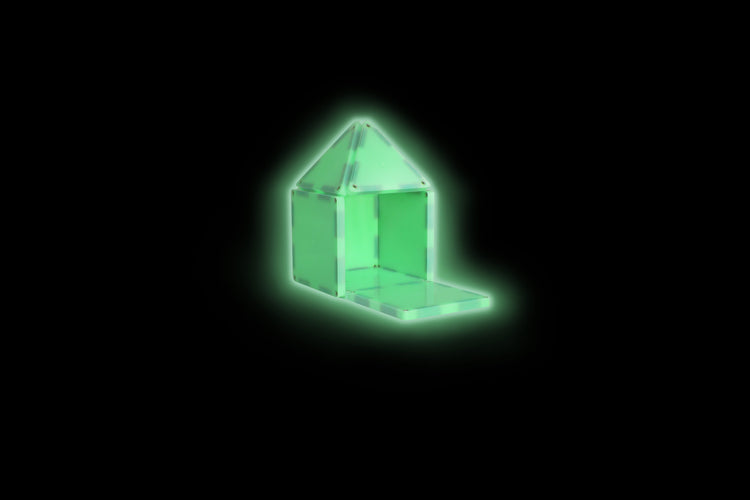 MAGNA-TILES | GLOW - 16 PIECE SET by MAGNA-TILES - The Playful Collective