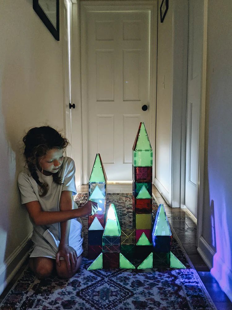 MAGNA-TILES | GLOW - 16 PIECE SET *COMING SOON* by MAGNA-TILES - The Playful Collective