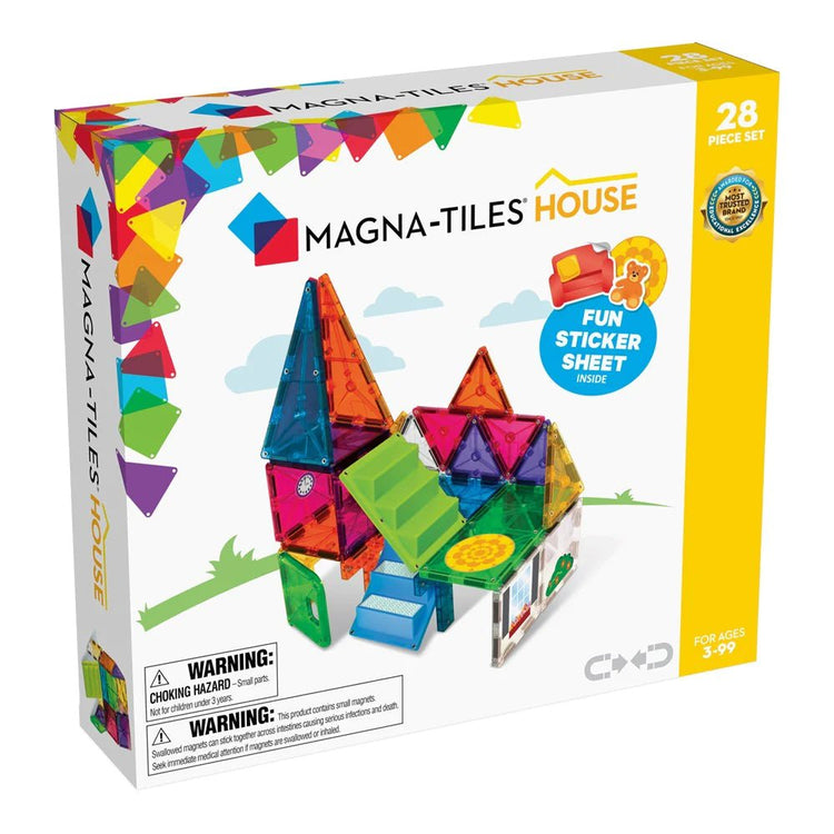 MAGNA-TILES | HOUSE - 28 PIECE SET by MAGNA-TILES - The Playful Collective