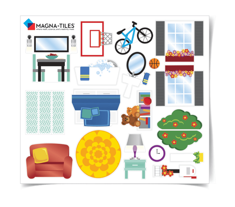 MAGNA-TILES | HOUSE - 28 PIECE SET by MAGNA-TILES - The Playful Collective