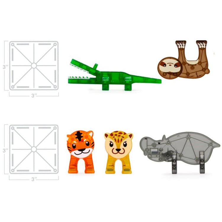MAGNA-TILES | JUNGLE ANIMALS - 25 PIECE SET *COMING SOON* by MAGNA-TILES - The Playful Collective