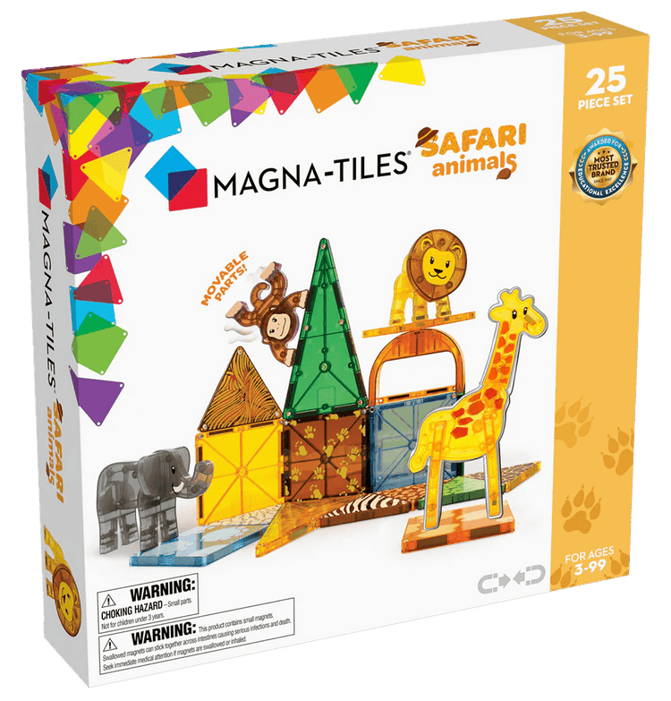 MAGNA-TILES | SAFARI ANIMALS - 25 PIECE SET *COMING SOON* by MAGNA-TILES - The Playful Collective