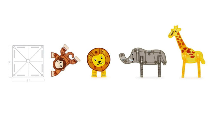 MAGNA-TILES | SAFARI ANIMALS - 25 PIECE SET *COMING SOON* by MAGNA-TILES - The Playful Collective