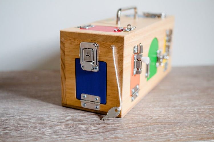 MAMAGENIUS | ORIGINAL LOCK ACTIVITY BOX by MAMAGENIUS - The Playful Collective