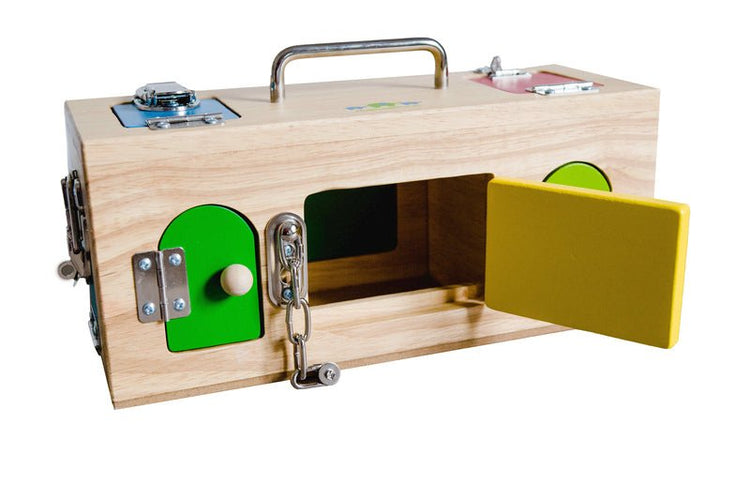 MAMAGENIUS | ORIGINAL LOCK ACTIVITY BOX by MAMAGENIUS - The Playful Collective