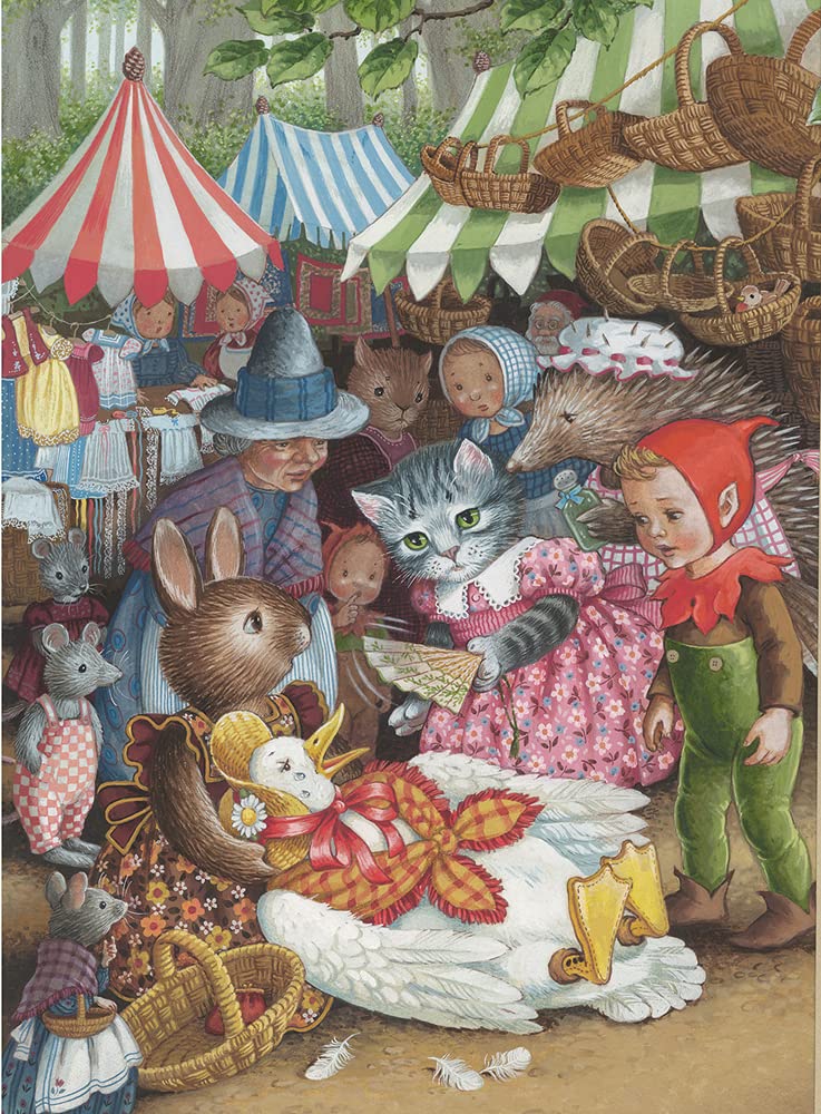 MARTHA B. RABBIT - DAPHNE THE FORGETFUL DUCK Hardback by SHIRLEY BARBER - The Playful Collective