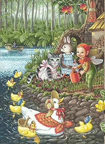 MARTHA B. RABBIT - DAPHNE THE FORGETFUL DUCK Hardback by SHIRLEY BARBER - The Playful Collective
