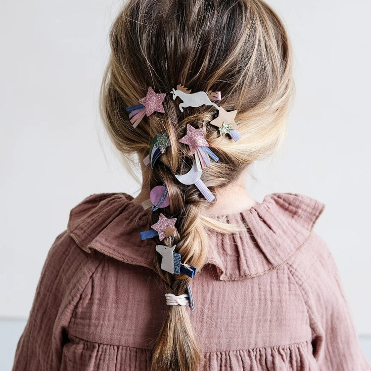 MIMI & LULA | GALAXY MINI HAIR CLIPS - SPACE UNICORN *PRE-ORDER* by MIMI & LULA - The Playful Collective