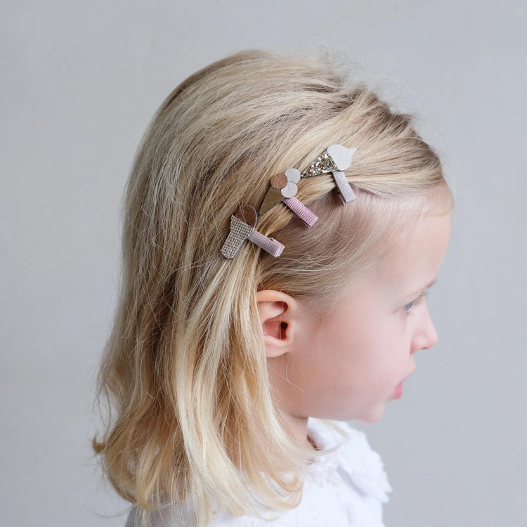 MIMI & LULA | ICE-CREAM MINI HAIR CLIPS - BY THE SEASIDE *PRE-ORDER* by MIMI & LULA - The Playful Collective