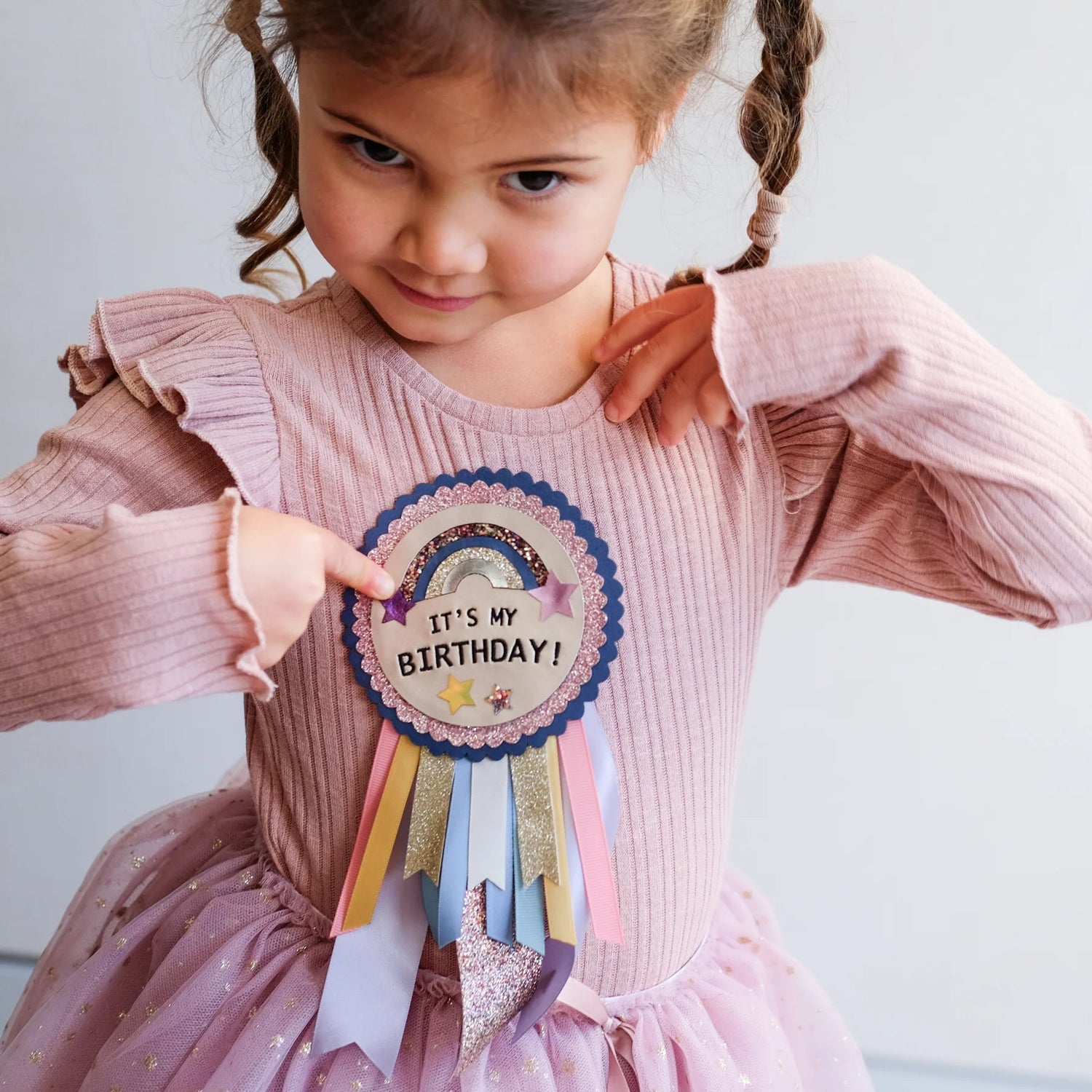 MIMI & LULA | IT'S MY BIRTHDAY ROSETTE - SPACE UNICORN *PRE-ORDER* by MIMI & LULA - The Playful Collective