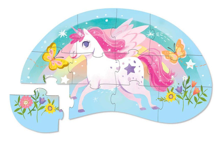 MINI PUZZLE 12 PC - SWEET UNICORN by CROCODILE CREEK - The Playful Collective