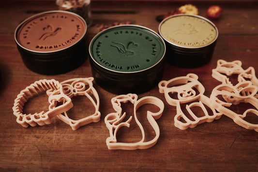 MINI WOODLAND ANIMALS ECO CUTTER SET - PREORDER by KINFOLK PANTRY - The Playful Collective