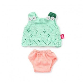 MINILAND EDUCATIONAL DOLLS | 21CM DOLL CLOTHING - FOREST JUMPER & ROMPER SET by MINILAND EDUCATIONAL DOLLS - The Playful Collective