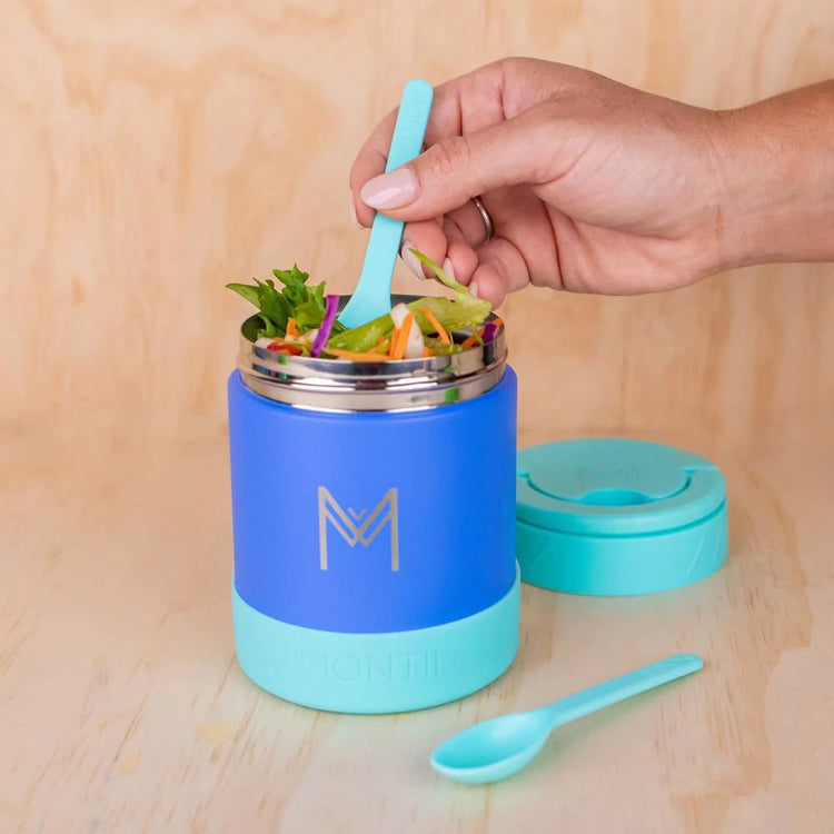 MONTIICO OUT & ABOUT CUTLERY SET Strawberry by MONTIICO - The Playful Collective
