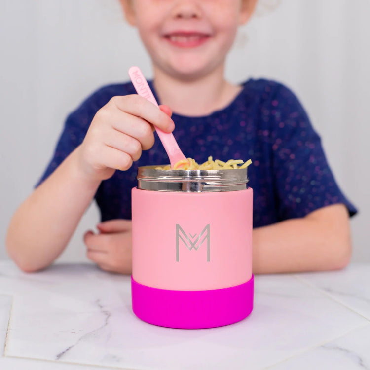 MONTIICO OUT & ABOUT CUTLERY SET Strawberry by MONTIICO - The Playful Collective