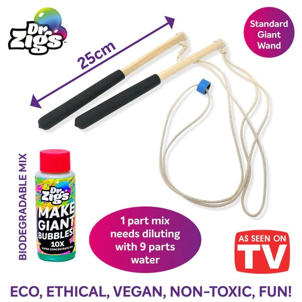 MY FIRST GIANT BUBBLE KIT by DR ZIGS - The Playful Collective