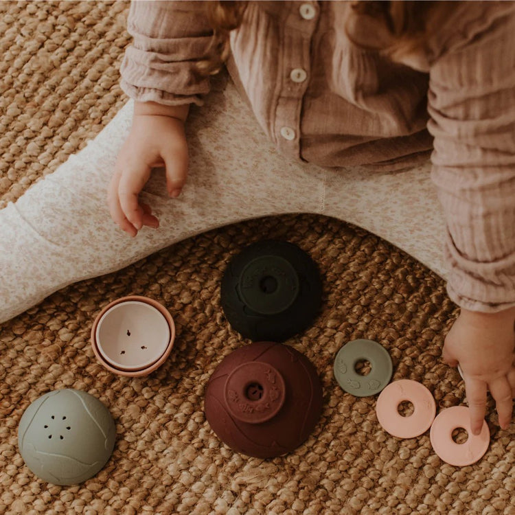 OCEAN STACKING CUPS Earth by JELLYSTONE DESIGNS - The Playful Collective