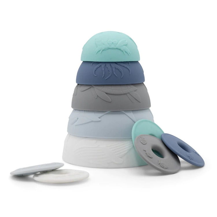 OCEAN STACKING CUPS Ocean by JELLYSTONE DESIGNS - The Playful Collective