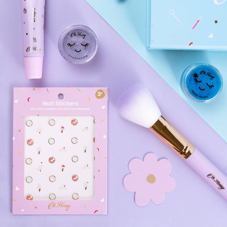 OH FLOSSY | 5-PIECE RAINBOW MAKEUP BRUSH SET by OH FLOSSY - The Playful Collective