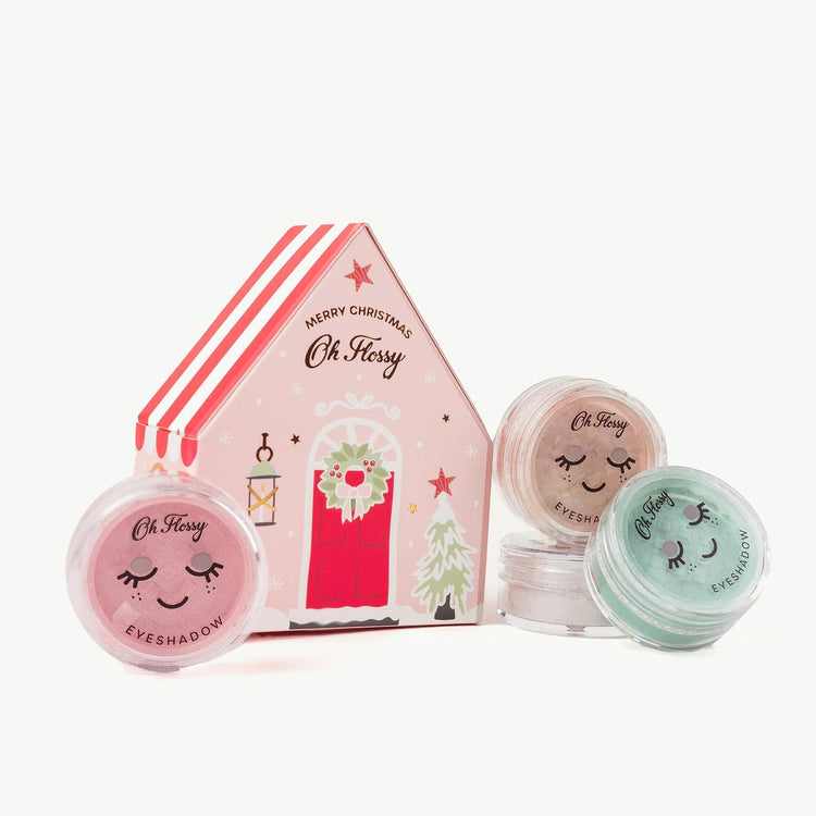 OH FLOSSY | CHRISTMAS HOUSE EYESHADOW GIFT SET by OH FLOSSY - The Playful Collective