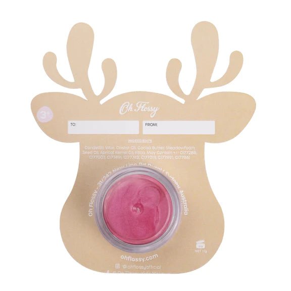 OH FLOSSY LIPSTICK STOCKING STUFFER Gingerbread Girl by OH FLOSSY - The Playful Collective