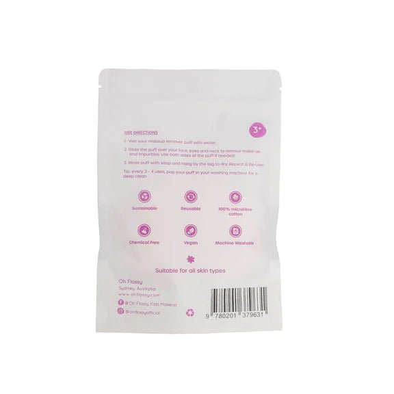 OH FLOSSY MAKEUP REMOVER PUFF by OH FLOSSY - The Playful Collective