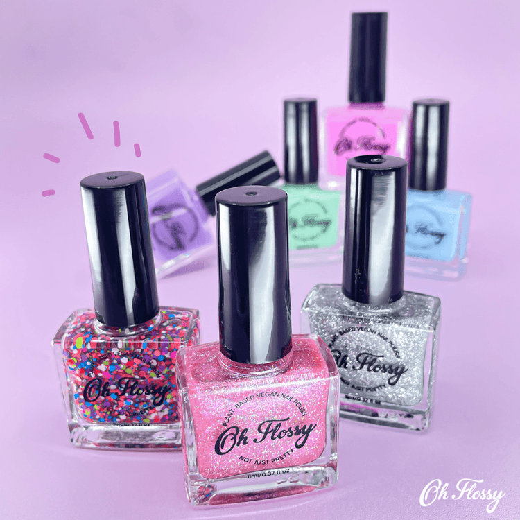 OH FLOSSY NAIL POLISH BRAVE - CREAM PINK by OH FLOSSY - The Playful Collective