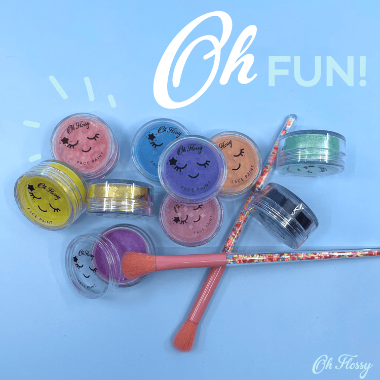 OH FLOSSY NATURAL FACE PAINT SET by OH FLOSSY - The Playful Collective