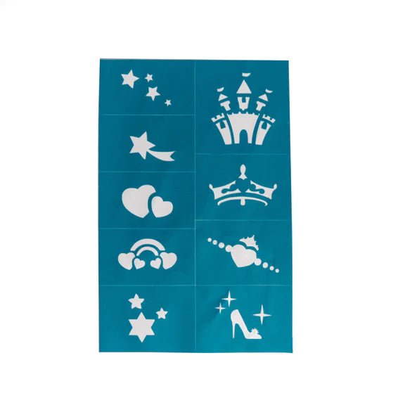OH FLOSSY REUSABLE ADHESIVE FACE PAINT & MAKEUP STENCILS by OH FLOSSY - The Playful Collective