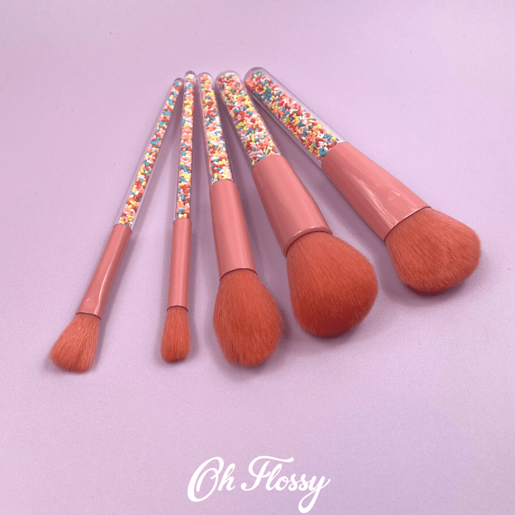 OH FLOSSY SPRINKLE MAKEUP BRUSH SET by OH FLOSSY - The Playful Collective