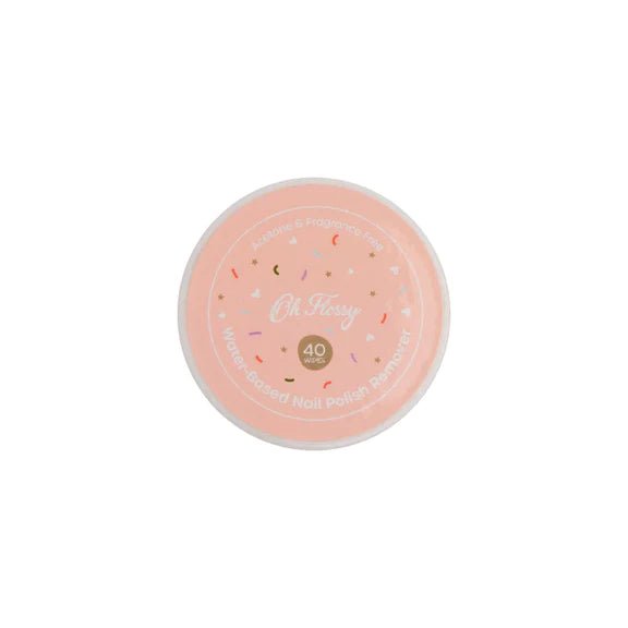 OH FLOSSY WATER-BASED NAIL POLISH REMOVER WIPES by OH FLOSSY - The Playful Collective