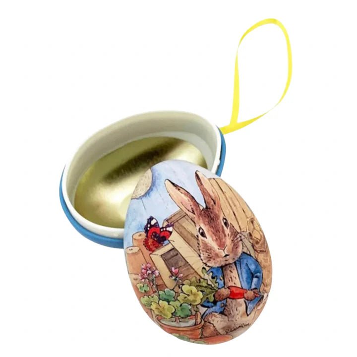 PETER RABBIT - MINI EGG SHAPED TIN by TINCO - The Playful Collective